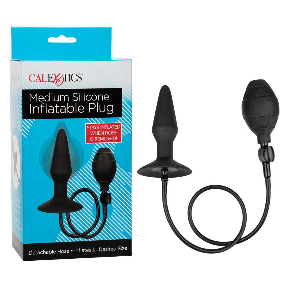 Medium Silicone Inflatable Plug | 716770093813 | Available at EroticWarehouse.com