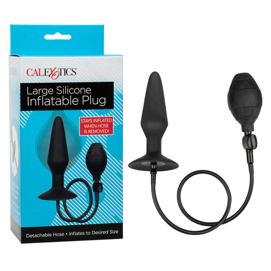 Large Silicone Inflatable Plug by CalExotics | 716770093820 | Available at EroticWarehouse.com