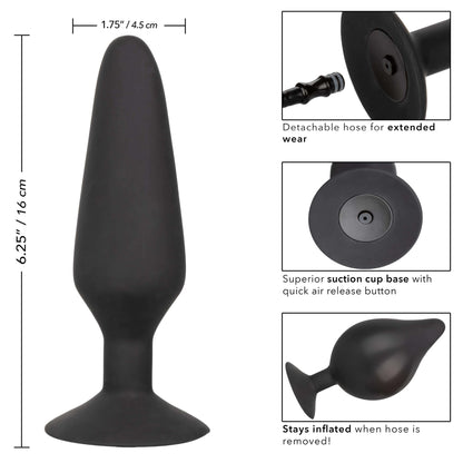 Xl Silicone Inflatable Plug | 716770095473 | Available at EroticWarehouse.com
