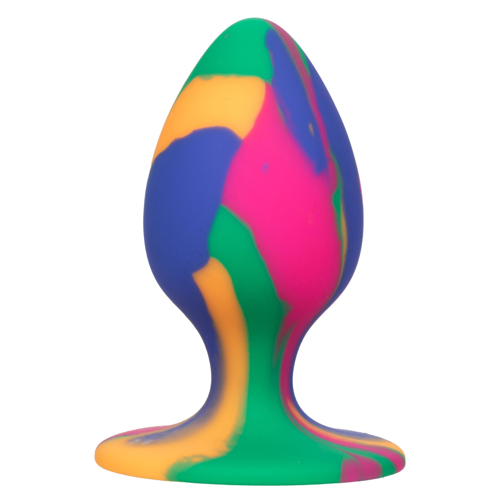 Cheeky Medium Tie-Dye Plug | 716770101525 | Available at EroticWarehouse.com