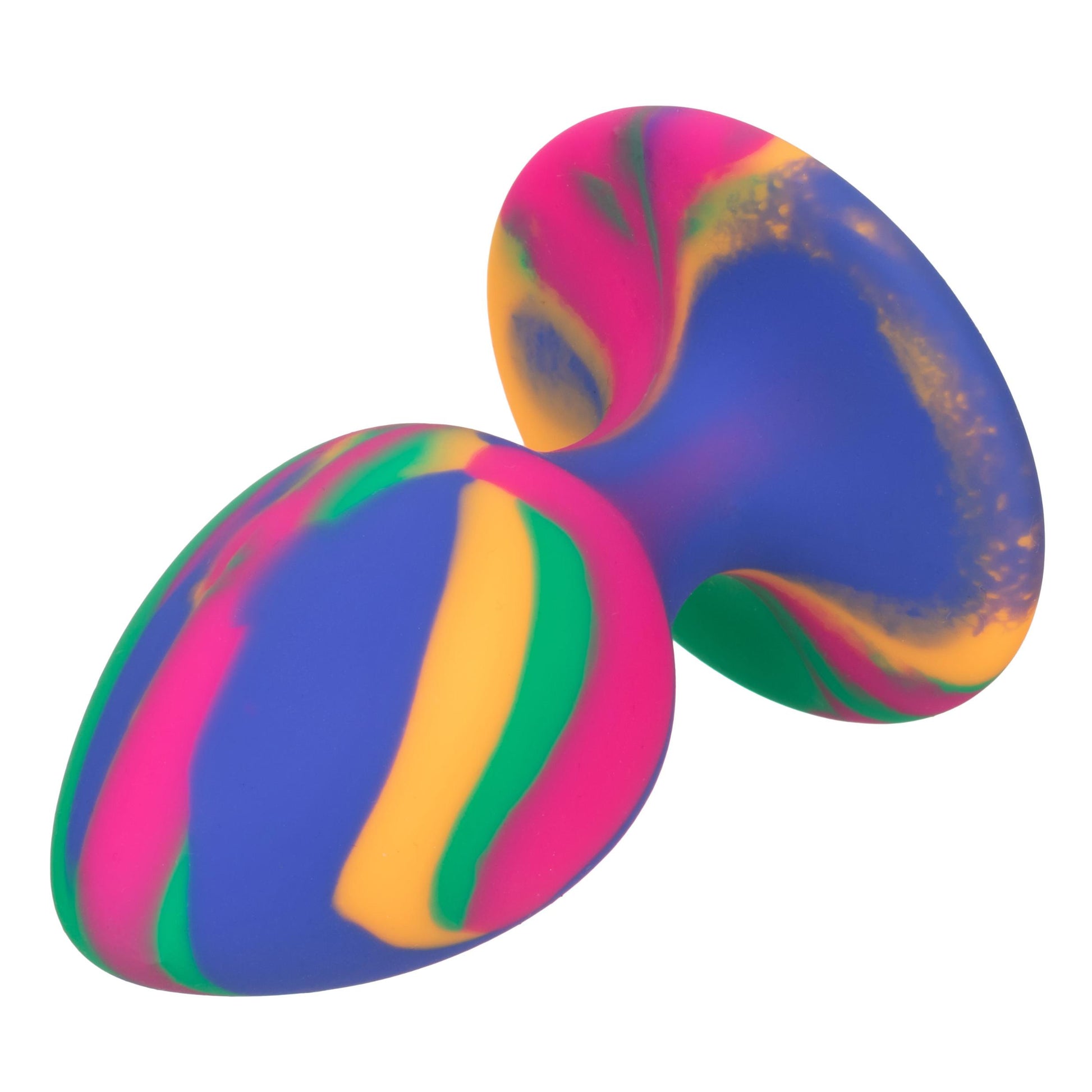 Cheeky Medium Tie-Dye Plug | 716770101525 | Available at EroticWarehouse.com