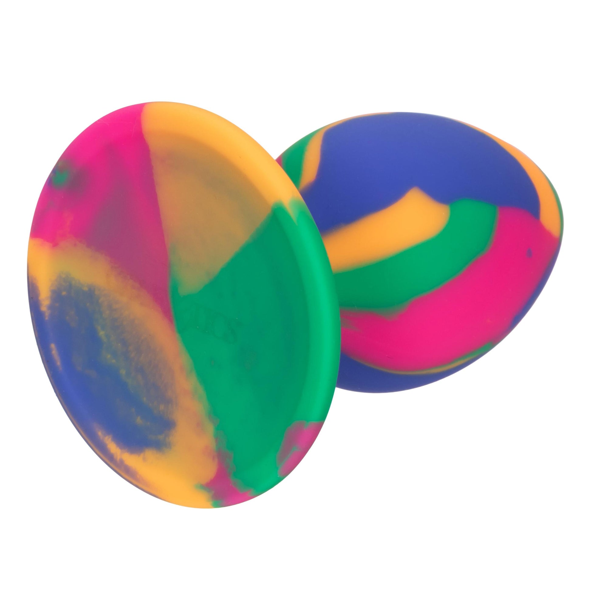 Cheeky Medium Tie-Dye Plug | 716770101525 | Available at EroticWarehouse.com