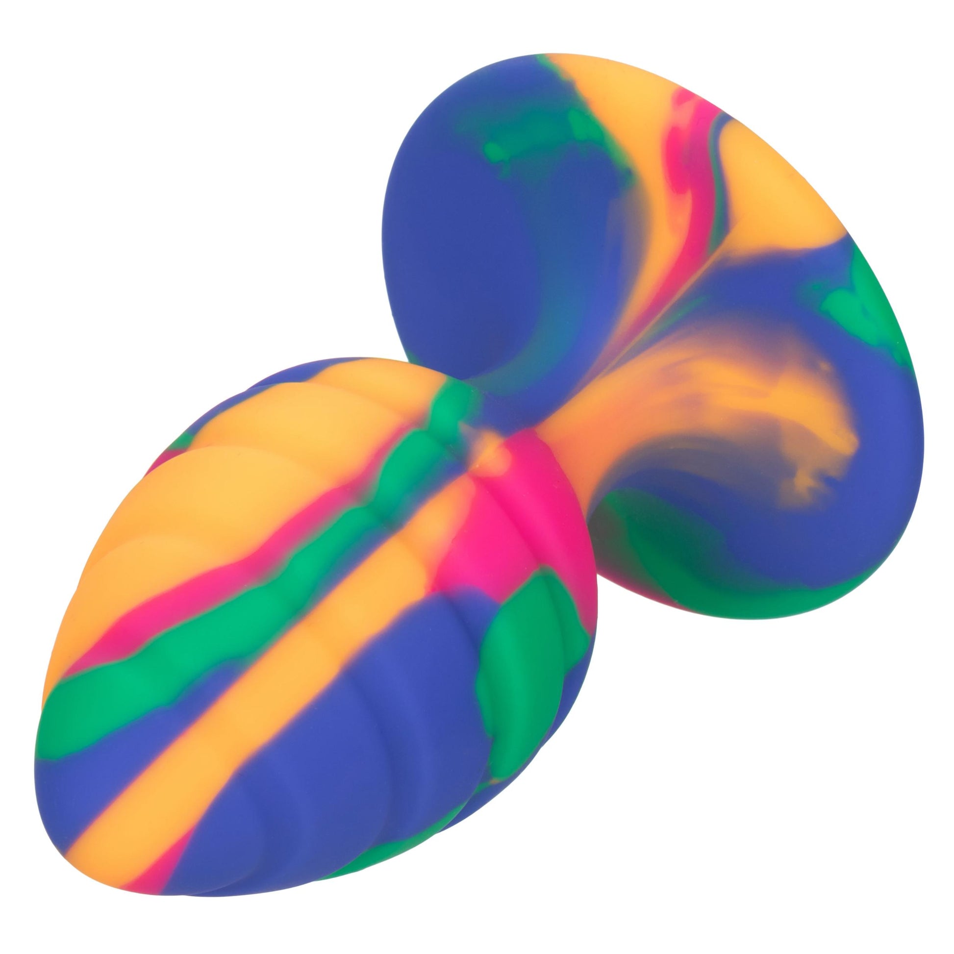 Cheeky Medium Swirl Tie-Dye Plug | 716770101532 | Available at EroticWarehouse.com
