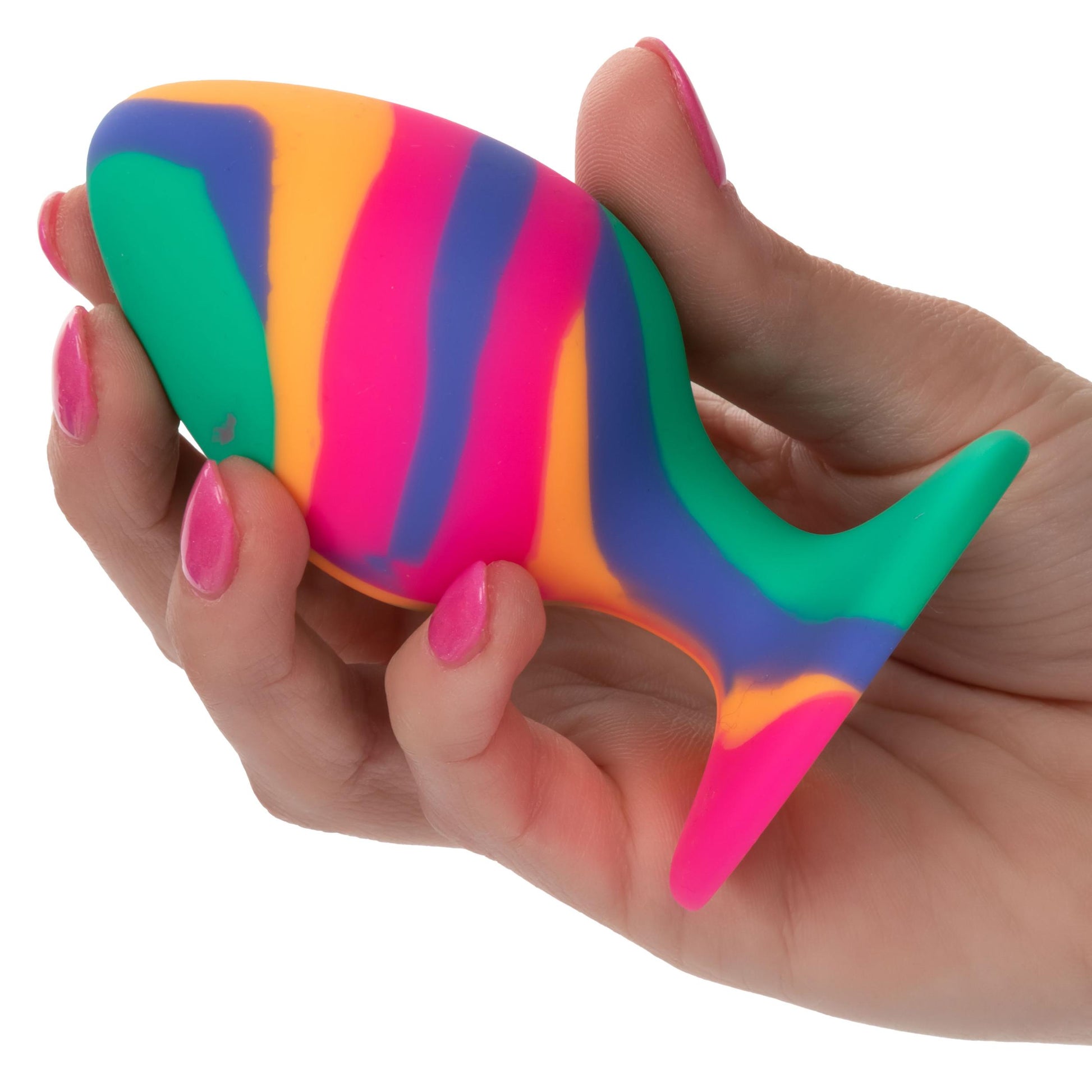 Cheeky Large Tie-Dye Plug | 716770101549 | Available at EroticWarehouse.com