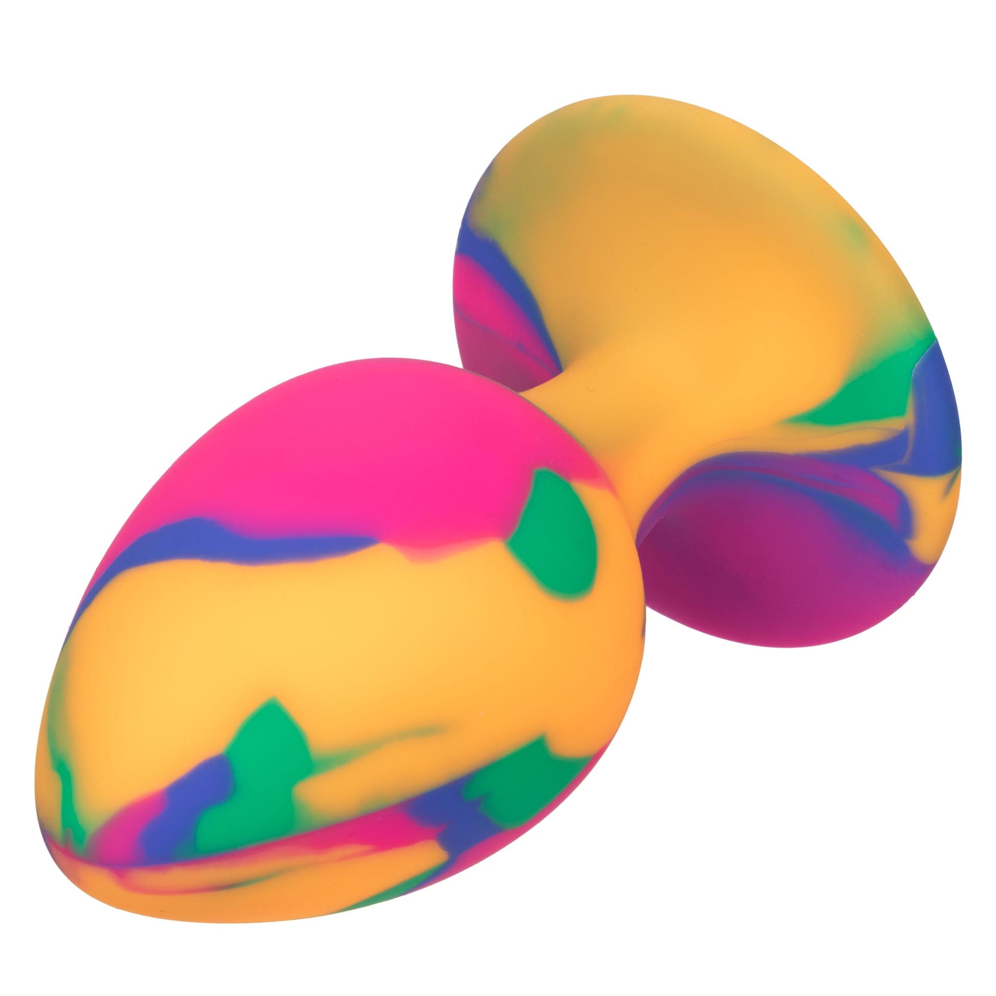 Cheeky Large Tie-Dye Plug | 716770101549 | Available at EroticWarehouse.com