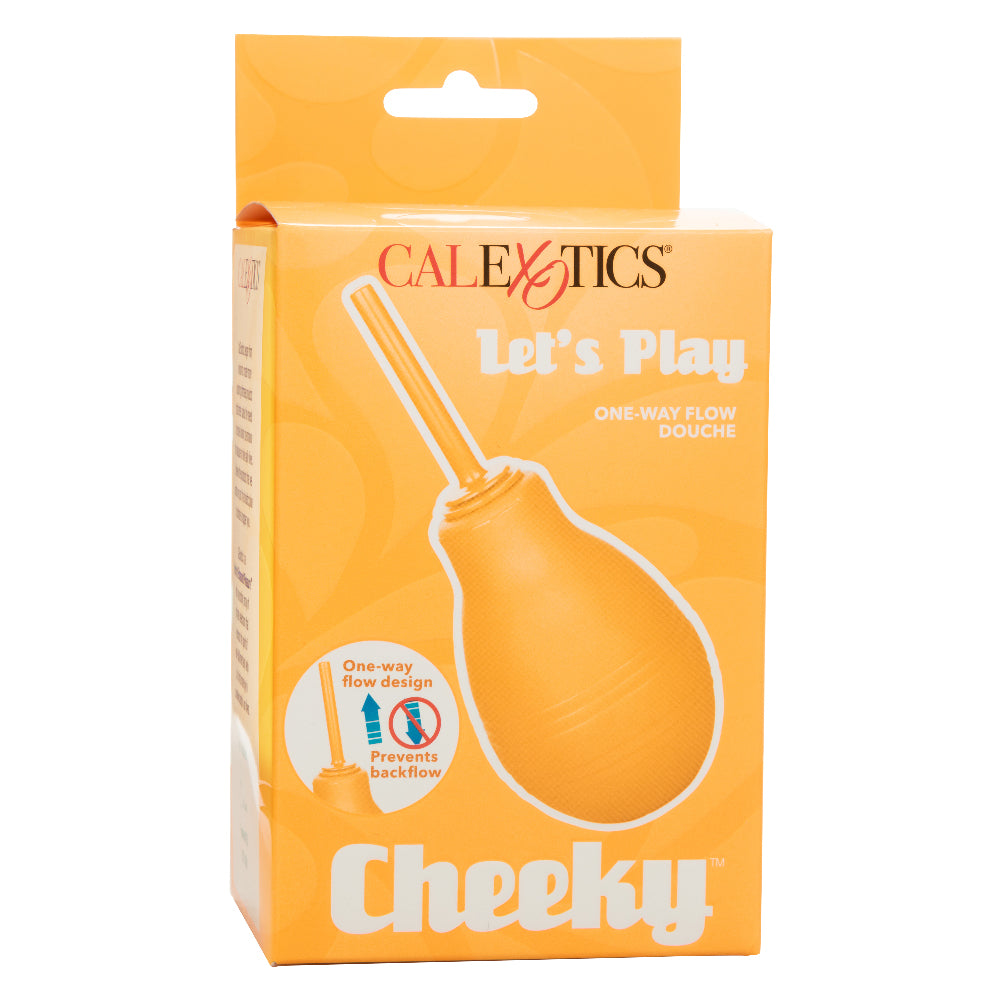 Cheeky One-Way Flow Douche - Orange | 716770108203 | Available at EroticWarehouse.com