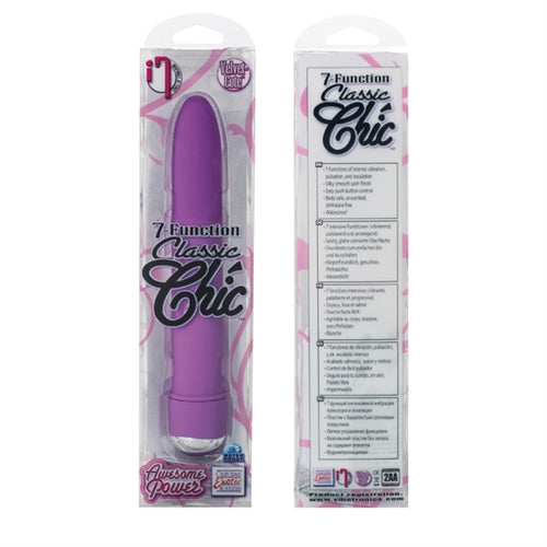 7 Function Classic Chic Standard - Purple | 716770078698 | Available at EroticWarehouse.com