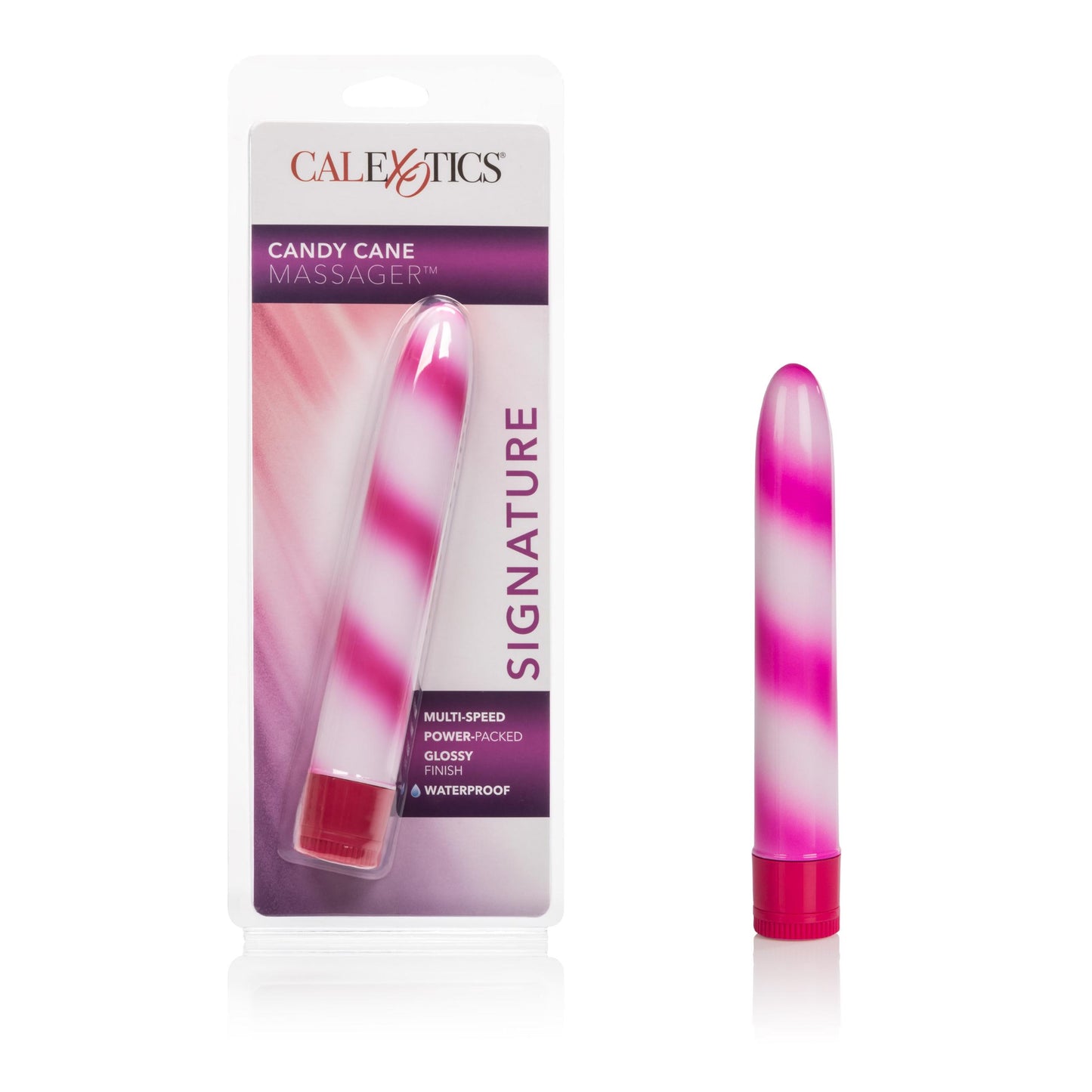 Candy Cane Massager - Pink | 716770023360 | Available at EroticWarehouse.com