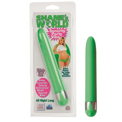 Shanes World Sorority Party Vibe All Night Long - Green | 716770060112 | Available at EroticWarehouse.com
