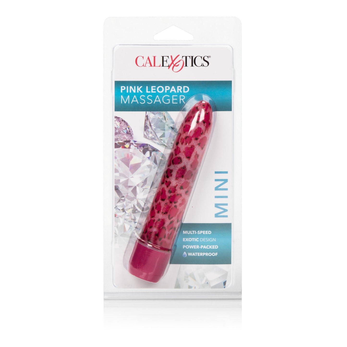 Leopard Massager Mini - Pink | 716770025845 | Available at EroticWarehouse.com