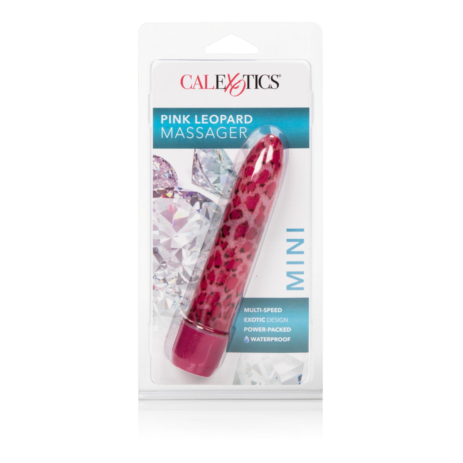 Leopard Massager Mini - Pink | 716770025845 | Available at EroticWarehouse.com