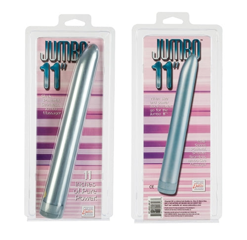 Jumbo 11 Inches Massager - Platinum | 716770023063 | Available at EroticWarehouse.com