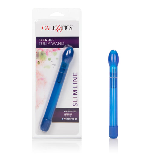 Slender Tulip Wand Cobalt | 716770018908 | Available at EroticWarehouse.com