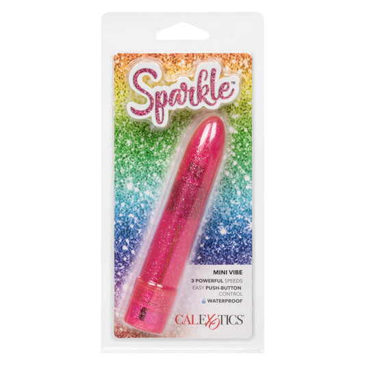 Sparkle Mini Vibe - Pink | 716770100986 | Available at EroticWarehouse.com