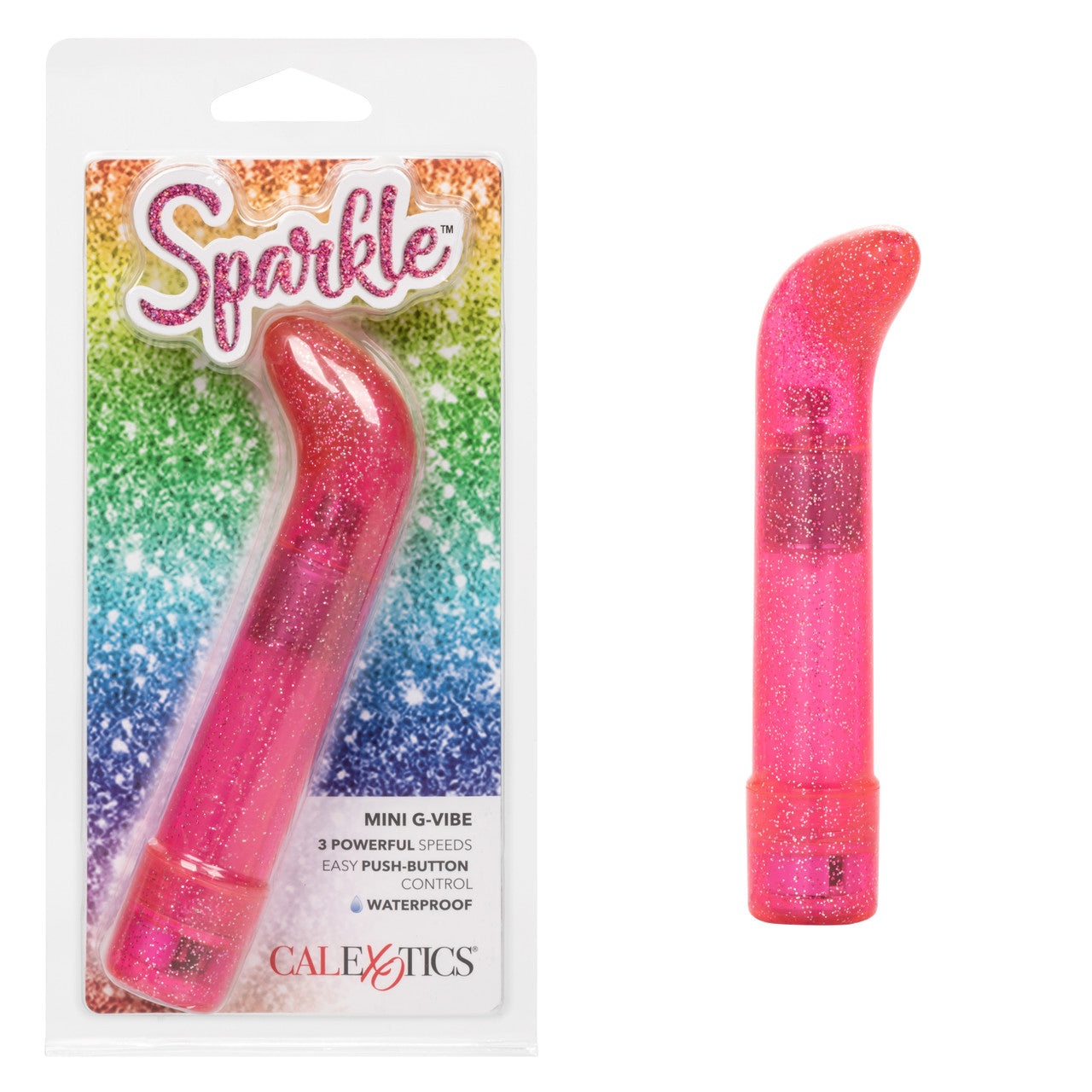 Sparkle Mini G-Vibe - Pink | 716770101013 | Available at EroticWarehouse.com