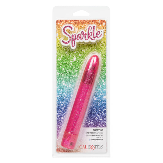 Sparkle Slim Vibe - Pink | 716770101044 | Available at EroticWarehouse.com