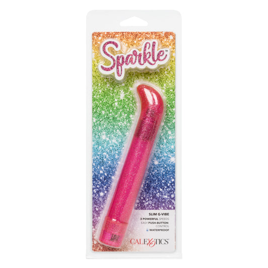 Sparkle Slim G-Vibe - Pink | 716770101075 | Available at EroticWarehouse.com