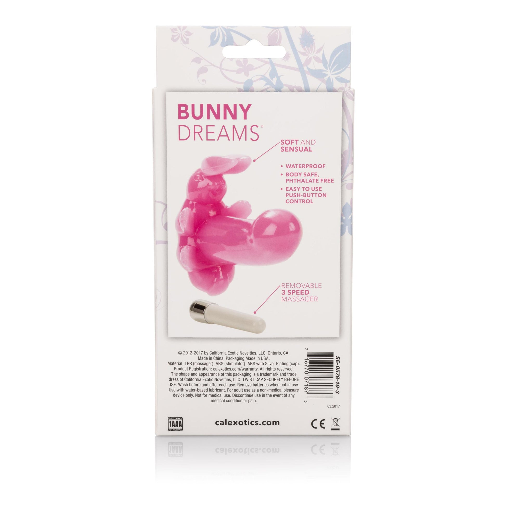 Bunny Dreams - Pink | 716770071873 | Available at EroticWarehouse.com