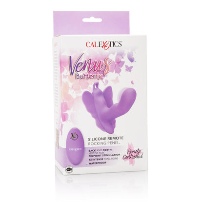 Venus Butterfly Silicone Remote Rocking Penis | 716770090843 | Available at EroticWarehouse.com