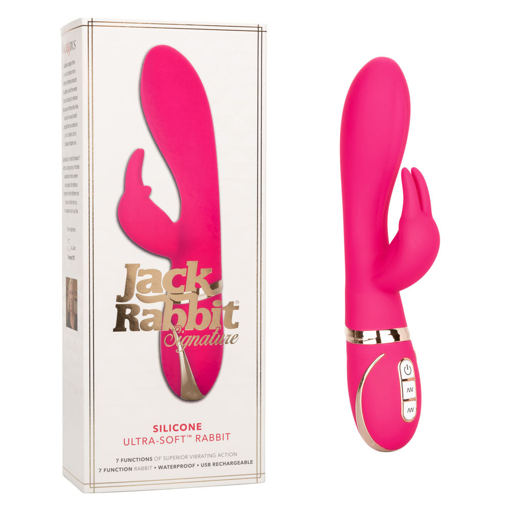 Jack Rabbit Signature Silicone Ultra-Soft Rabbit | 716770093264 | Available at EroticWarehouse.com