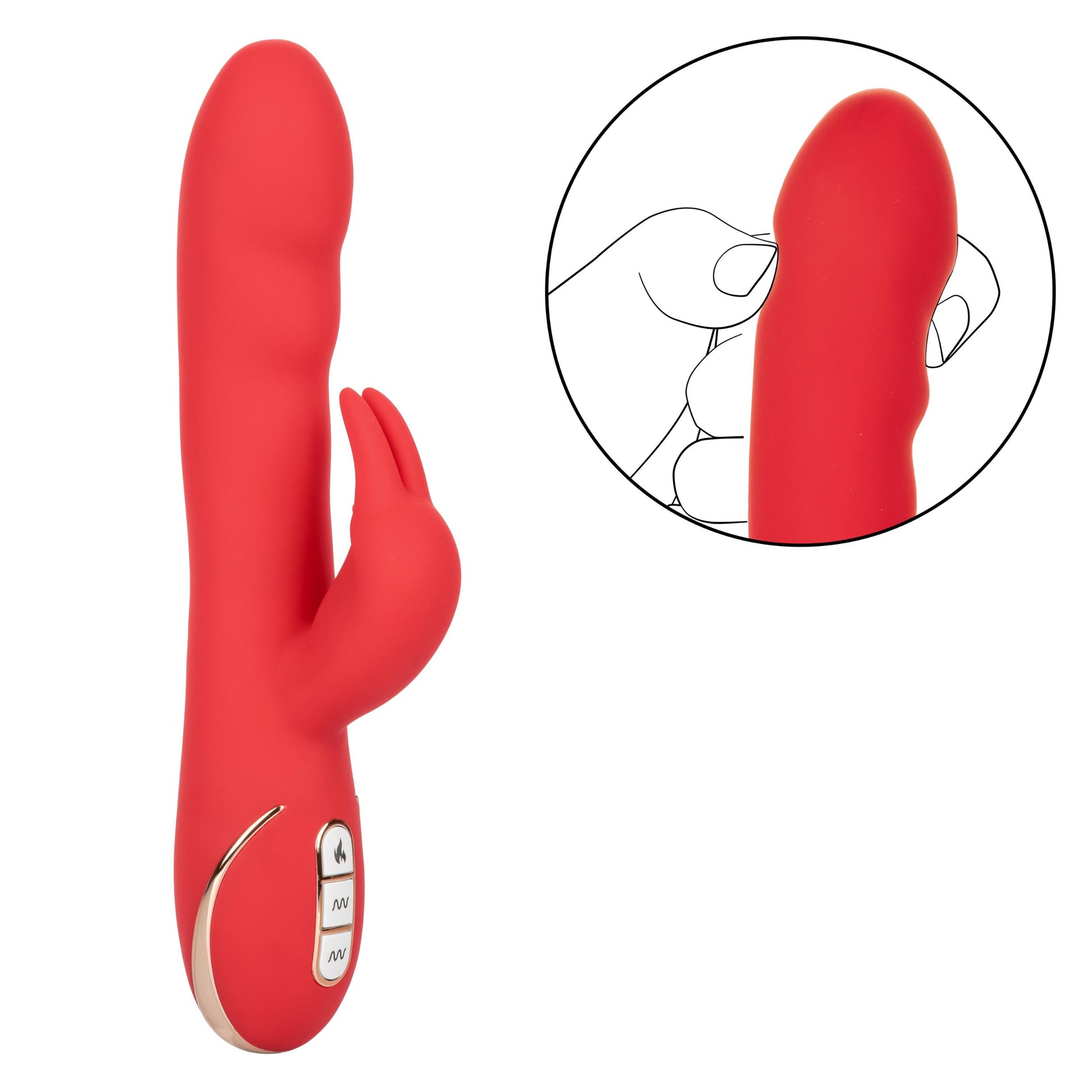 Jack Rabbit Signature Heated Silicone Ultra-Soft Rabbit | 716770095602 | Available at EroticWarehouse.com
