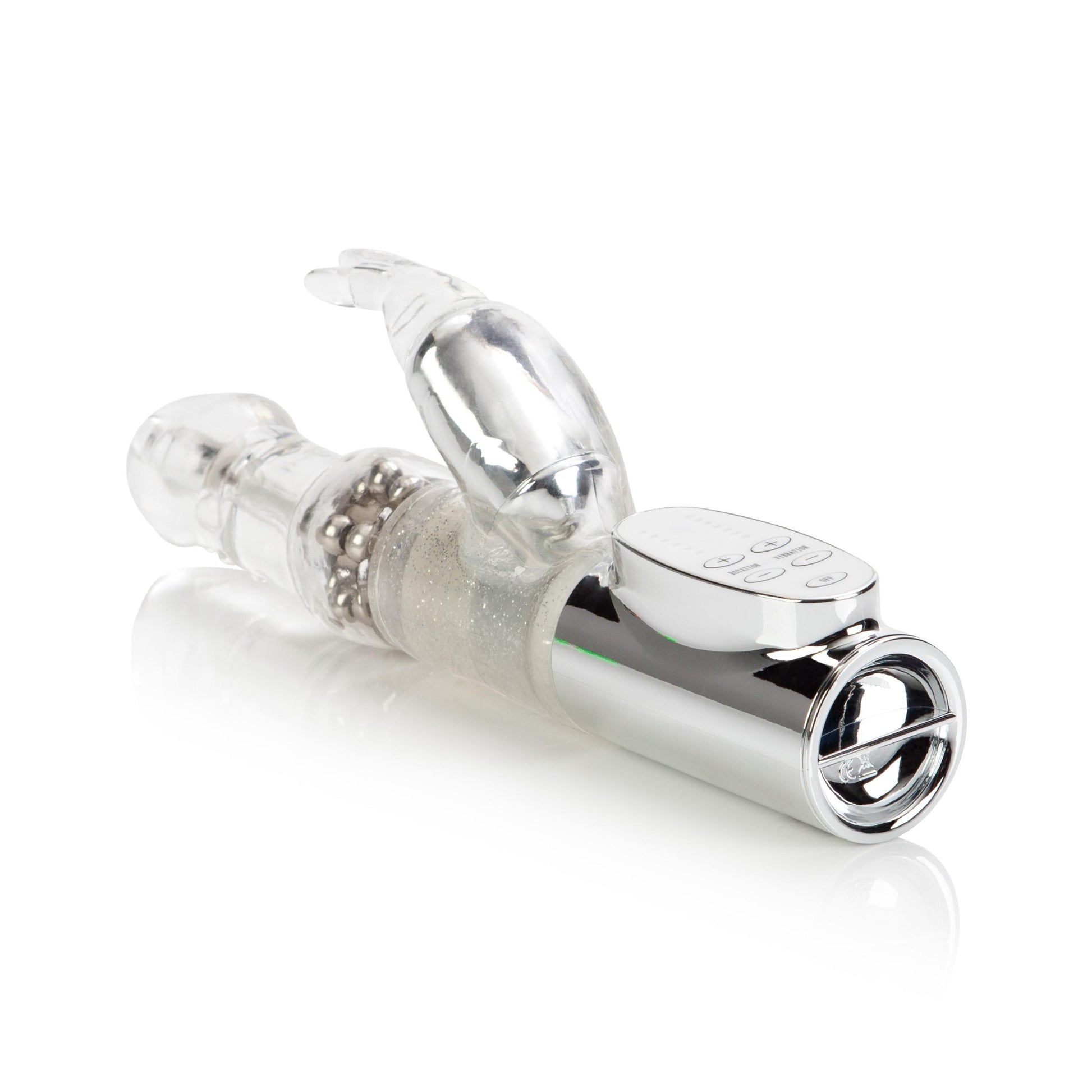 Platinum Jack Rabbit - Silver | 716770051752 | Available at EroticWarehouse.com