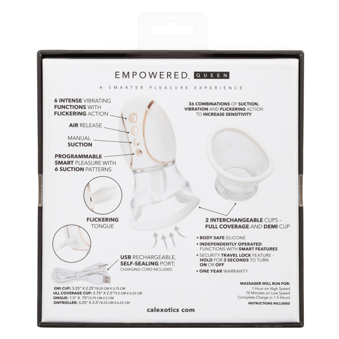 Empowered Smart Pleasure Queen | 716770096944 | Available at EroticWarehouse.com