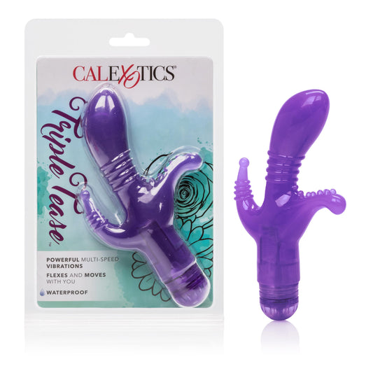 Triple Tease - Purple | 716770057839 | Available at EroticWarehouse.com