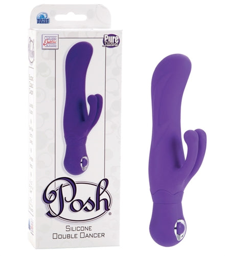 Posh Silicone Double Dancer - Purple | 716770074362 | Available at EroticWarehouse.com