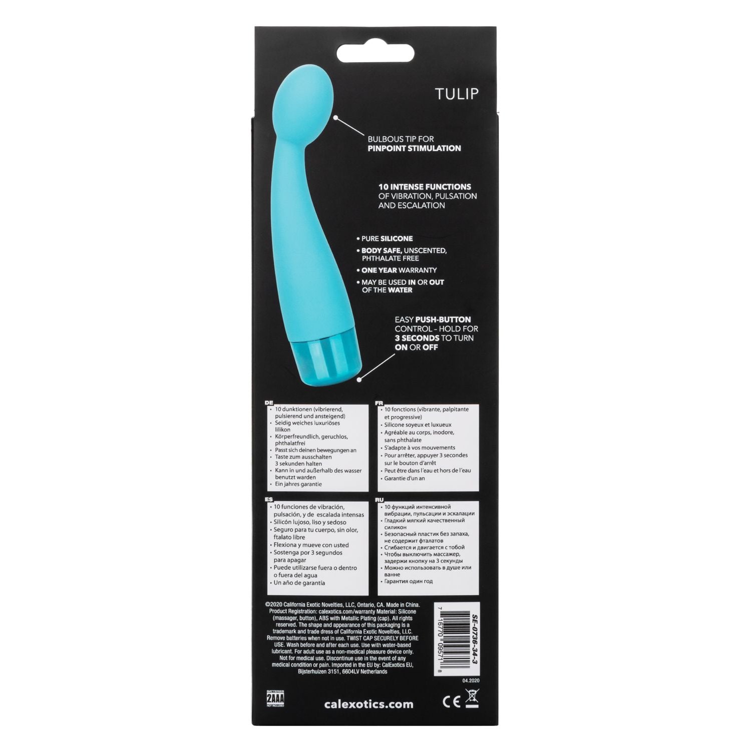 Eden Tulip | 716770095718 | Available at EroticWarehouse.com