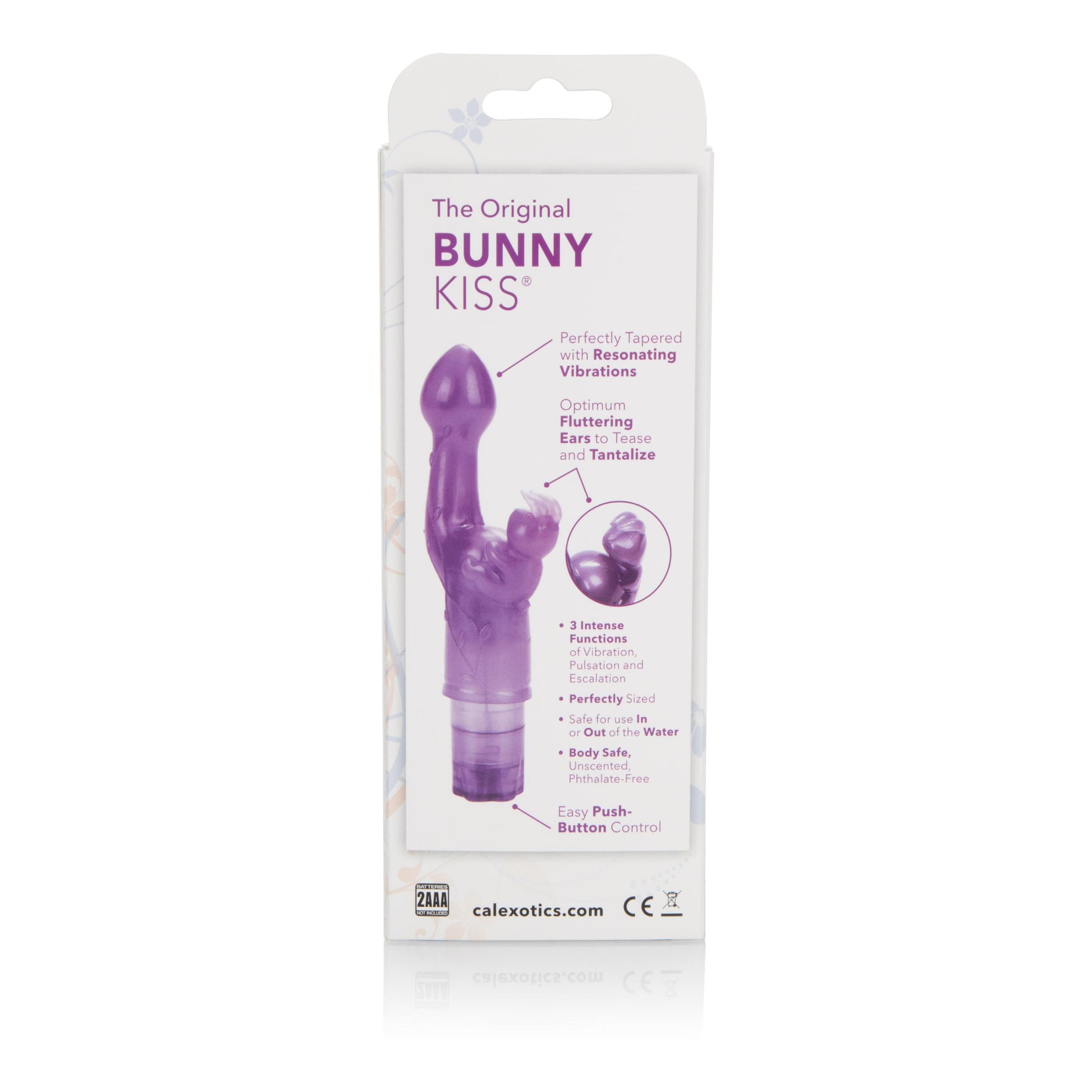 The Original Bunny Kiss - Purple | 716770071149 | Available at EroticWarehouse.com