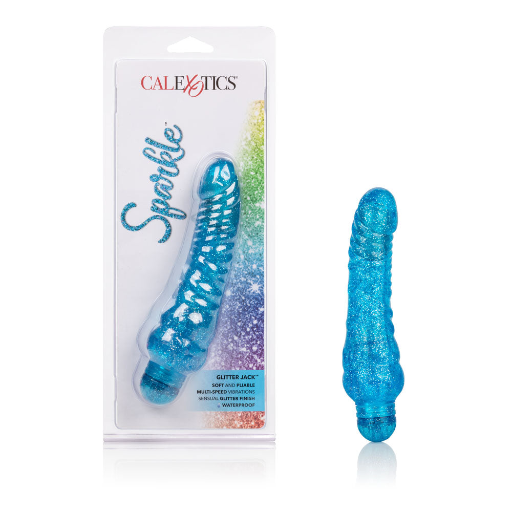 Sparkle Glitter Jack - Blue | 716770091284 | Available at EroticWarehouse.com
