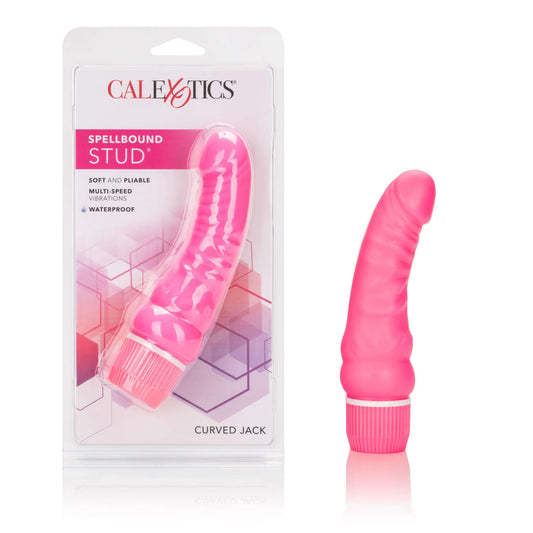 Spellbound Curved Jack - Pink | 716770055958 | Available at EroticWarehouse.com