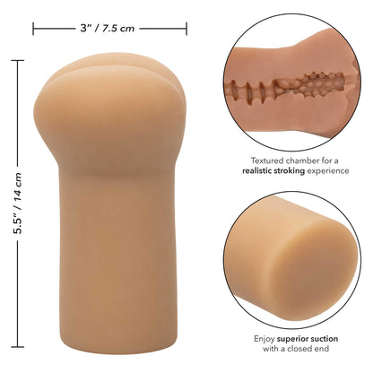 Cheap Thrills- The Leather Daddy - Ass Style Stroker | 716770103079 | Available at EroticWarehouse.com