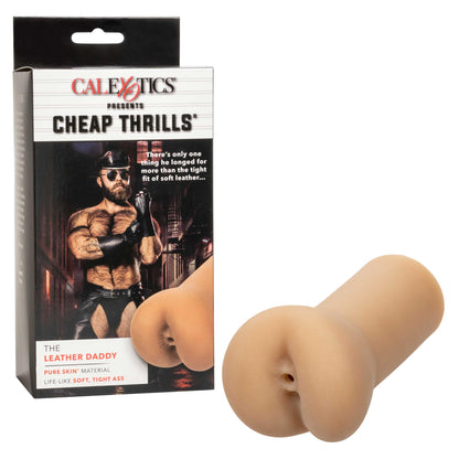 Cheap Thrills- The Leather Daddy - Ass Style Stroker | 716770103079 | Available at EroticWarehouse.com