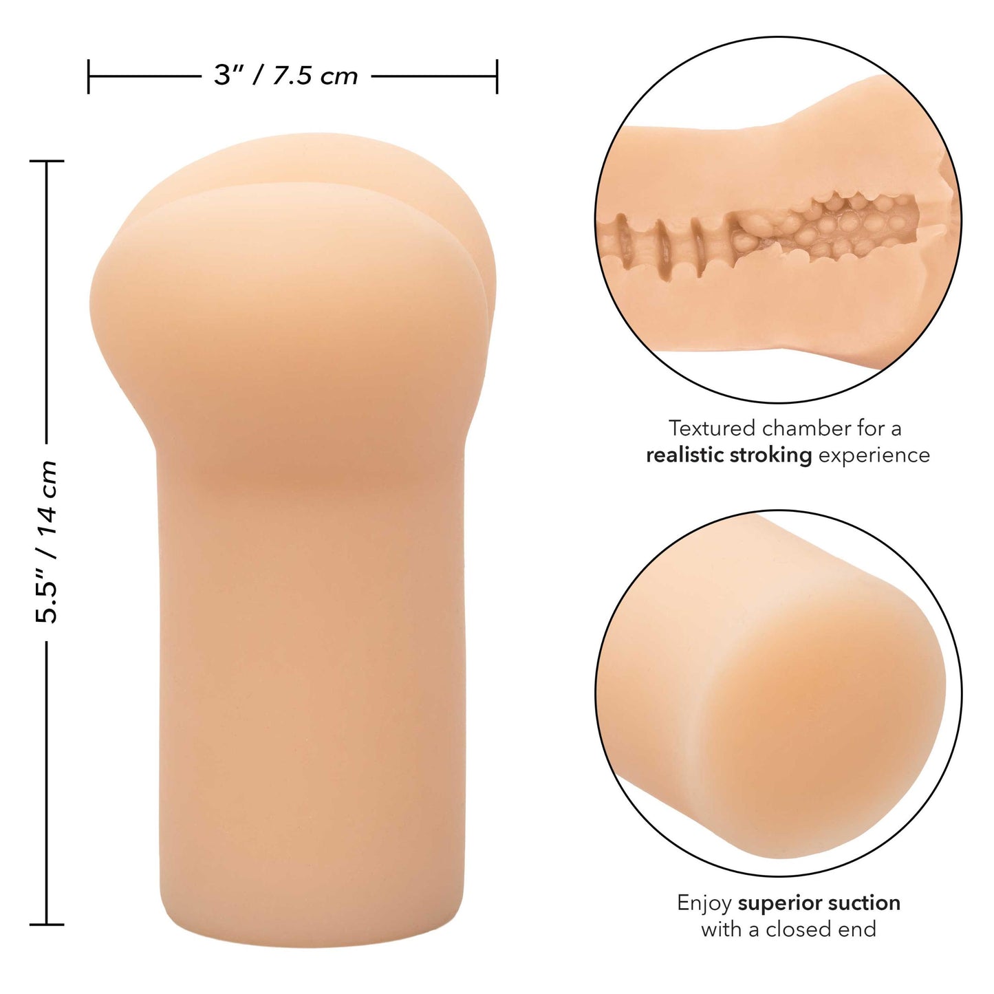 Cheap Thrills The Glory Hole - Ass Style Stroker | 716770103086 | Available at EroticWarehouse.com