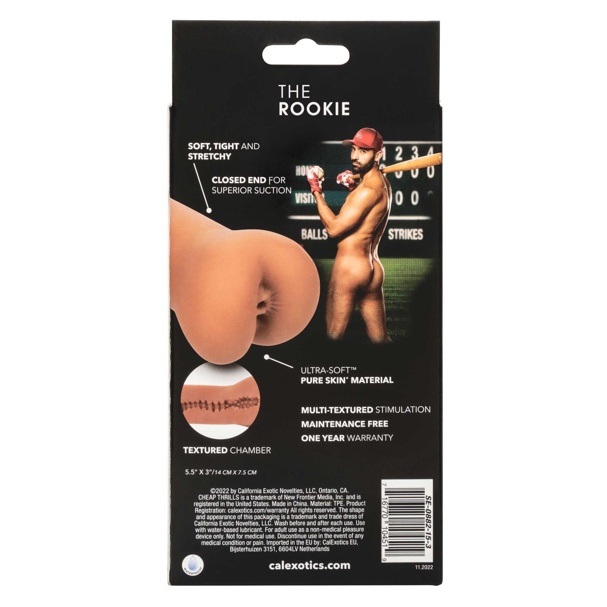 Cheap Thrills The Rookie - Ass Style Stroker | 716770104519 | Available at EroticWarehouse.com