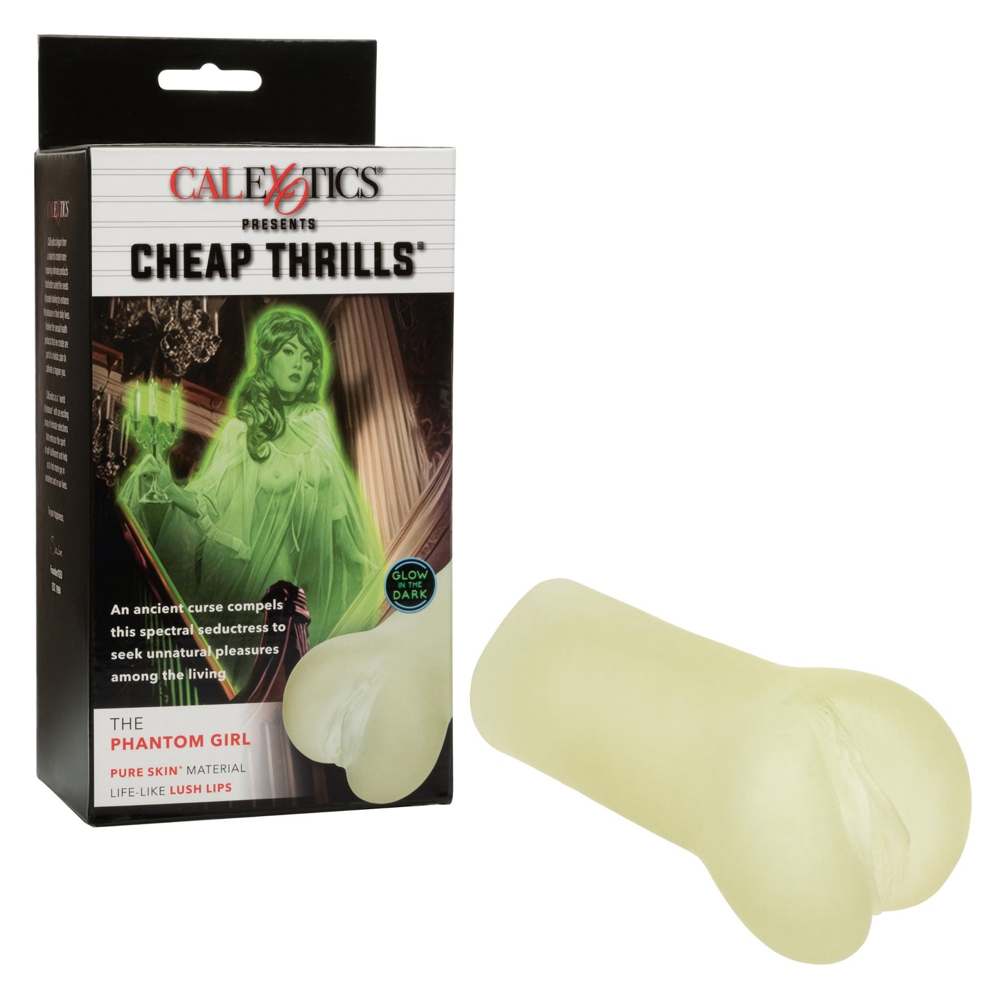Cheap Thrills - the Phantom Girl - Glow in the Dark by CalExotics 716770105790 available at EroticWarehouse.com