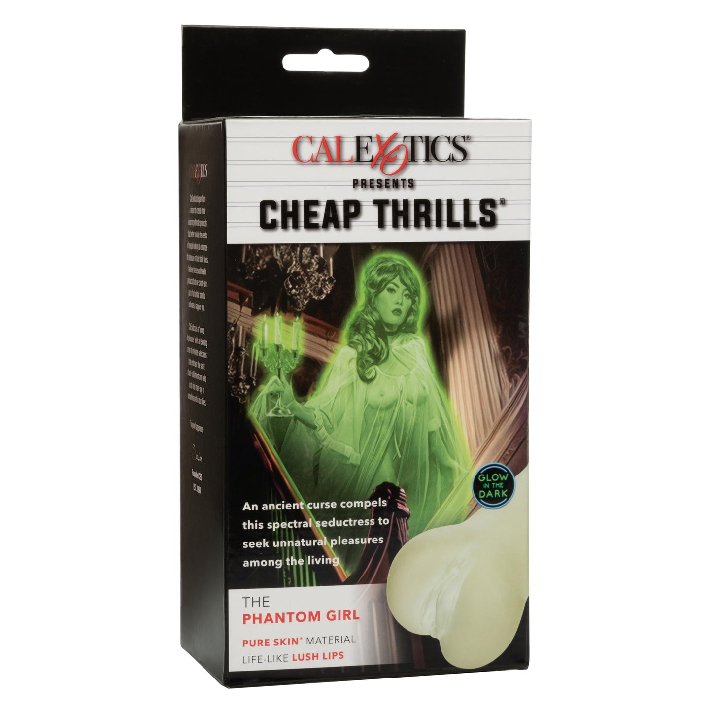 Cheap Thrills - the Phantom Girl - Glow in the Dark by CalExotics 716770105790 available at EroticWarehouse.com