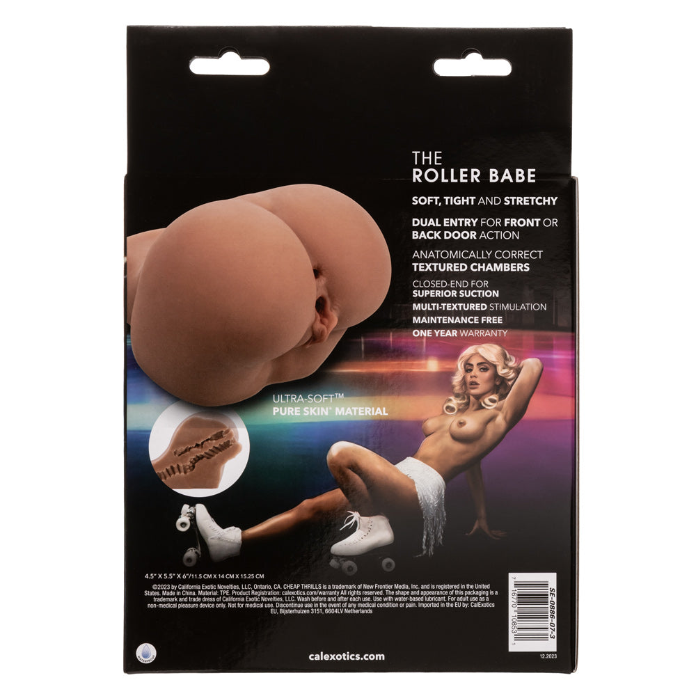 Cheap Thrills - The Roller Babe - Ass And Pussy Style Stroker | 716770108531 | Available at EroticWarehouse.com