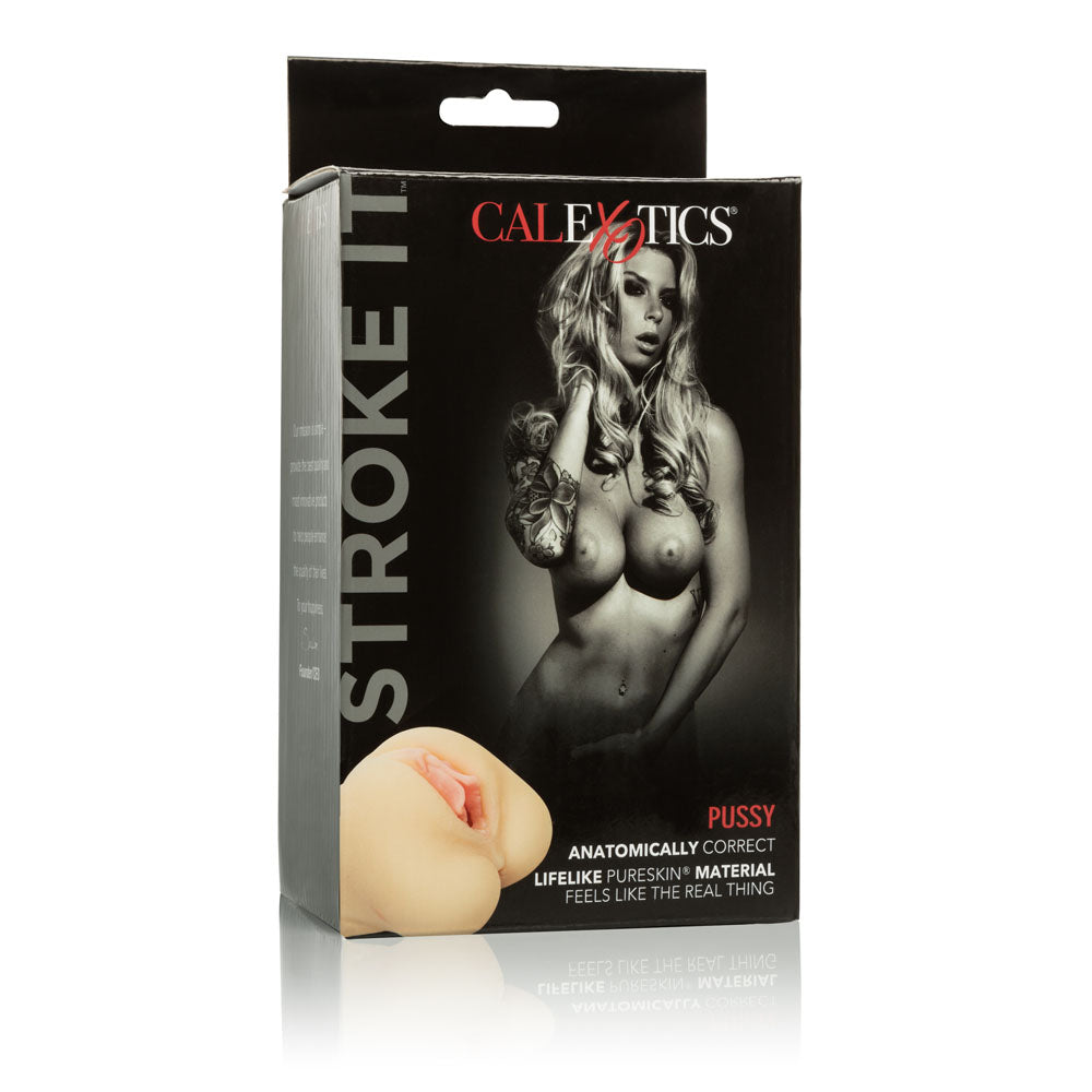 Stroke It Pussy - Ivory | 716770091123 | Available at EroticWarehouse.com