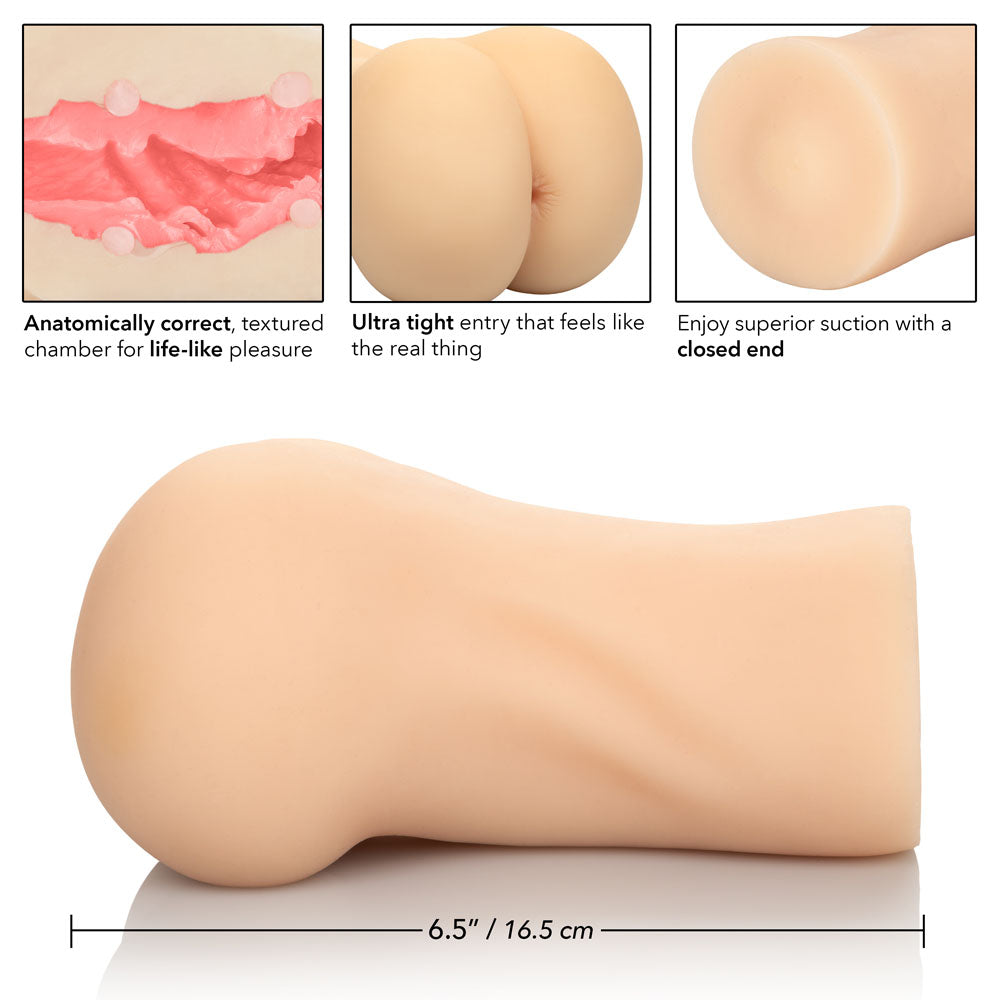 Stroke It Ass - Ivory | 716770091161 | Available at EroticWarehouse.com