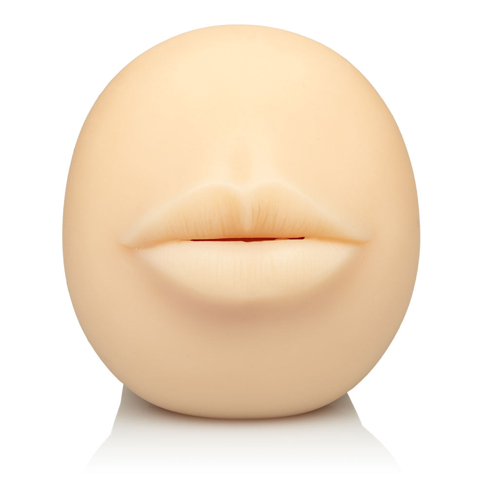 Stroke It Mouth - Ivory | 716770091147 | Available at EroticWarehouse.com