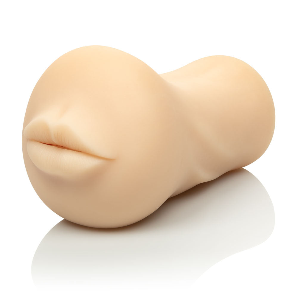 Stroke It Mouth - Ivory | 716770091147 | Available at EroticWarehouse.com