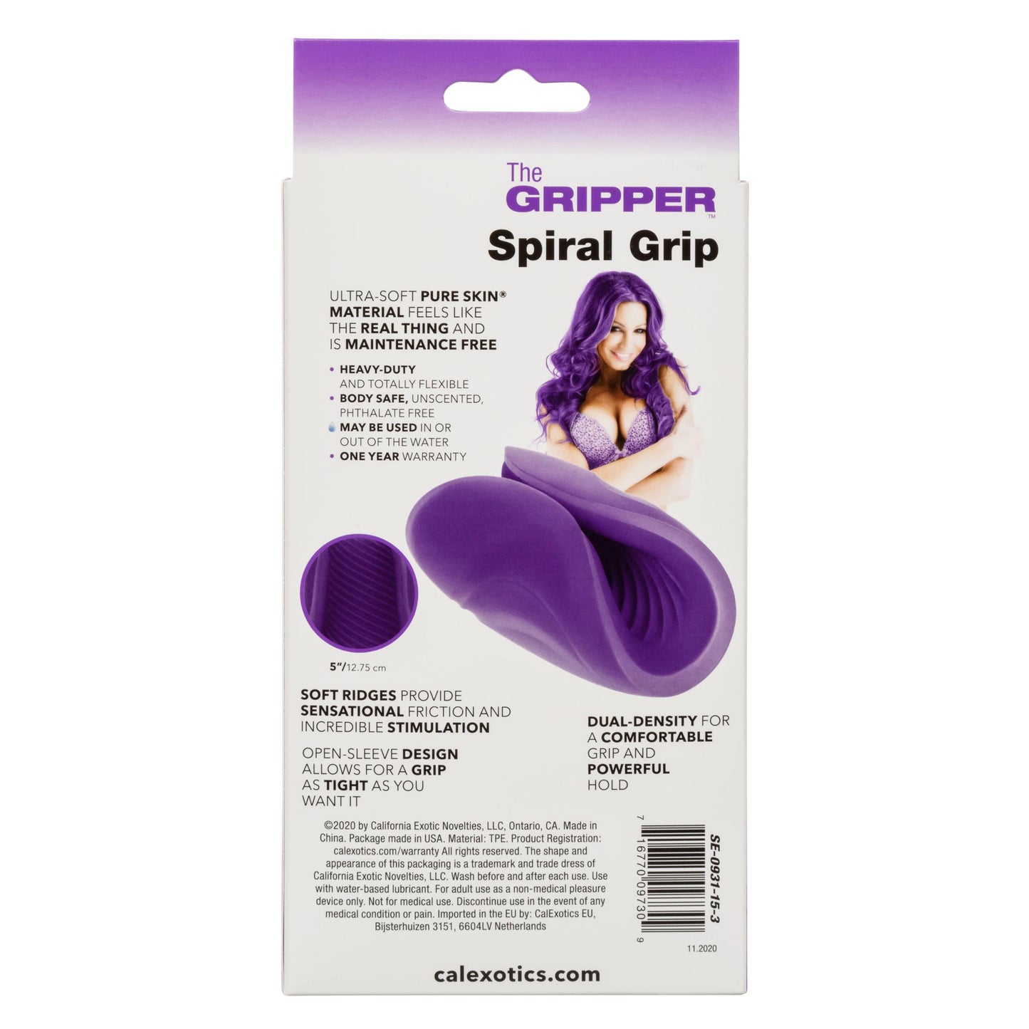 The Gripper Spiral Grip | 716770097309 | Available at EroticWarehouse.com