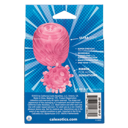 Pop Sock Textured Stroker - Pink | 716770108821 | Available at EroticWarehouse.com