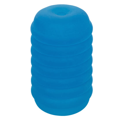 Pop Sock Ribbed - Blue | 716770108845 | Available at EroticWarehouse.com