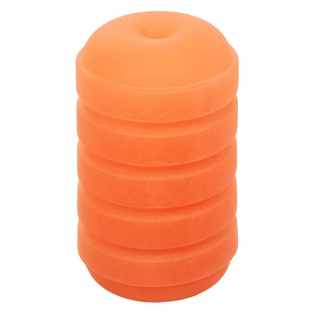 Pop Sock Ribbed - Orange | 716770108852 | Available at EroticWarehouse.com