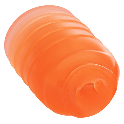 Pop Sock Ribbed - Orange | 716770108852 | Available at EroticWarehouse.com