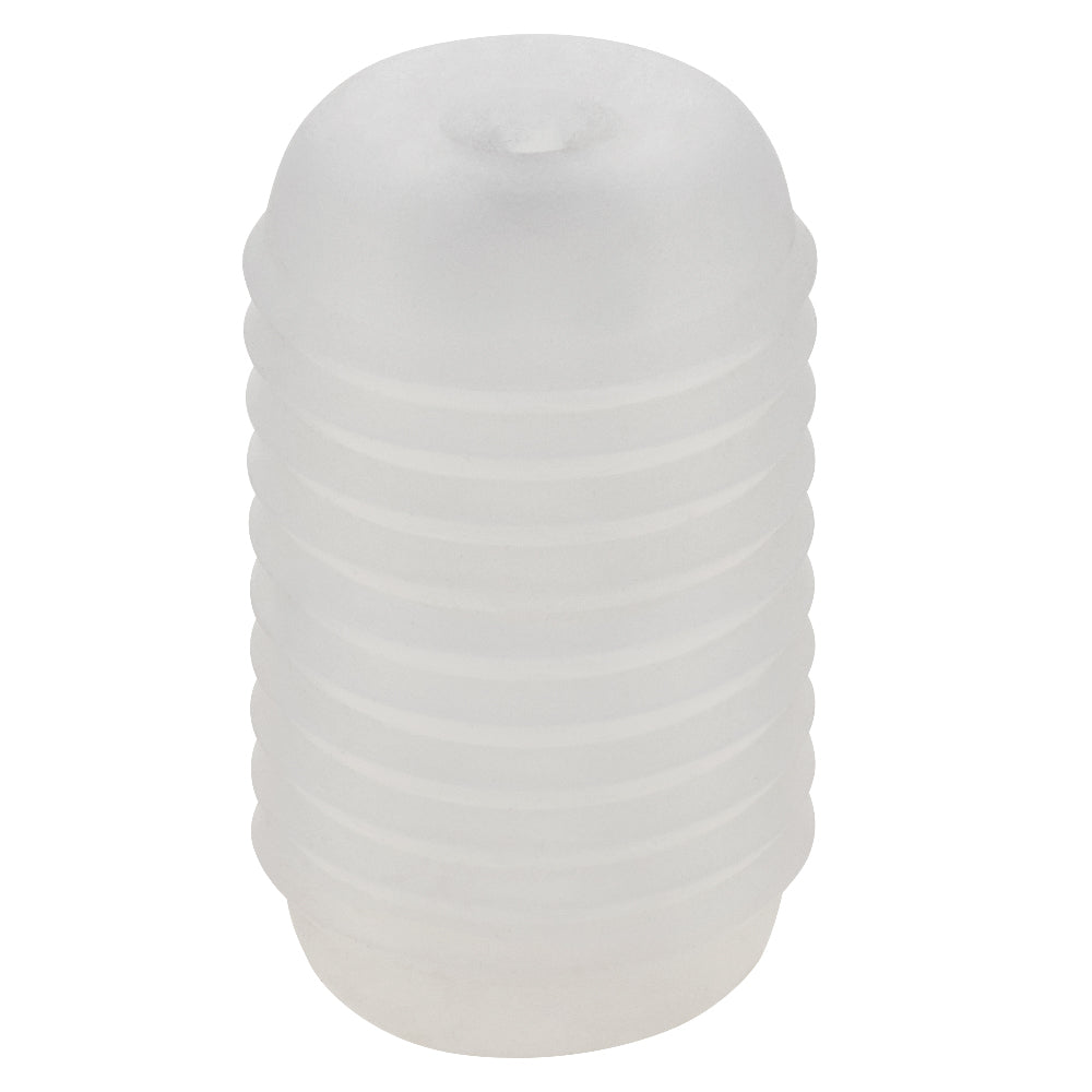 Pop Sock Ribbed - Clear | 716770108869 | Available at EroticWarehouse.com